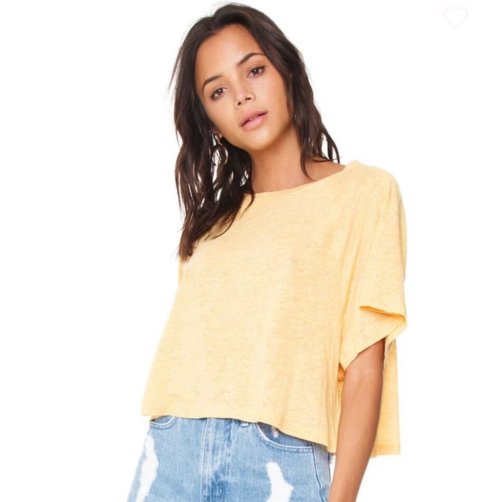 FREE PEOPLE Weekend Tee – 85% off